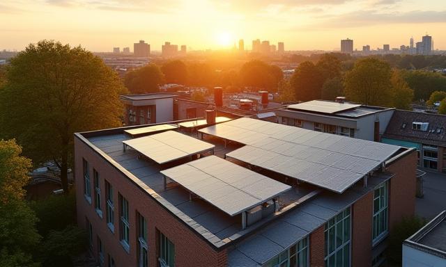 Zonnepanelen en energieopslag installatie in Utrecht