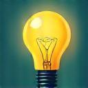 Icoon innovatie - gloeilamp met tandwielen